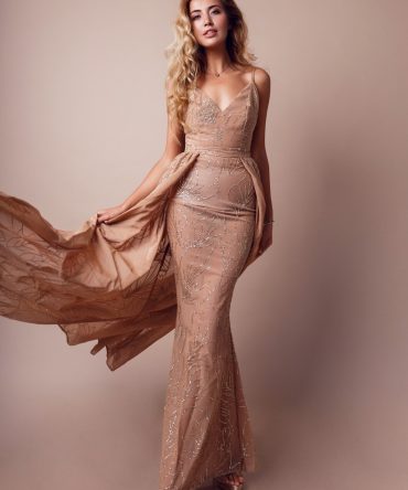 Long Bright Gown Dress